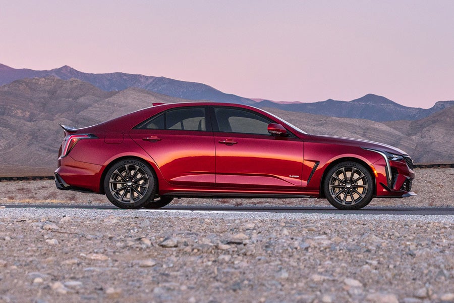 Red 2022 CT4-V Blackwing